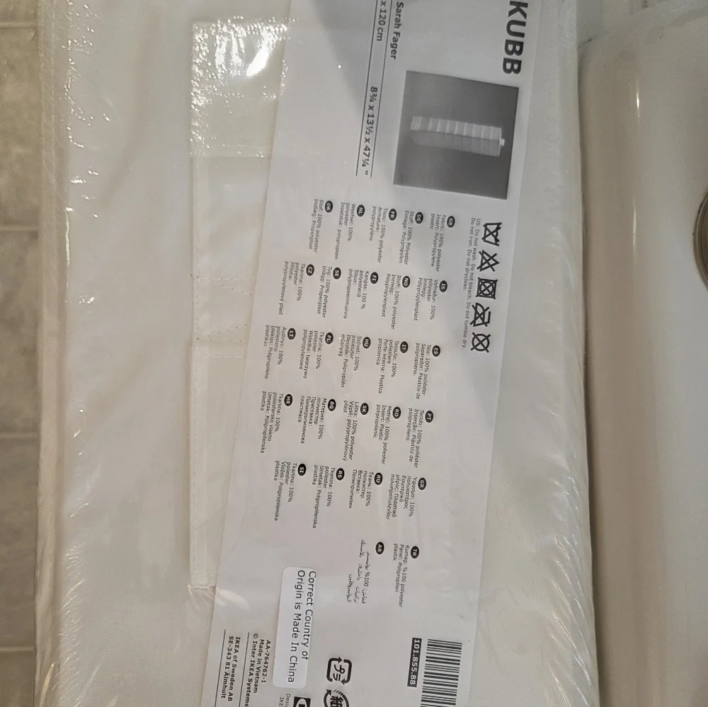 IKEA SKUBB White Hanging Storage Organizer